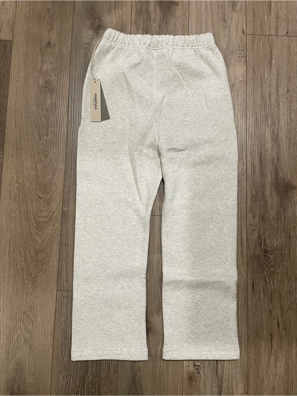 Fear of God Essentials Light Gray Hoodie & Uncuffed Sweatpants Set - Picture 3 of 8